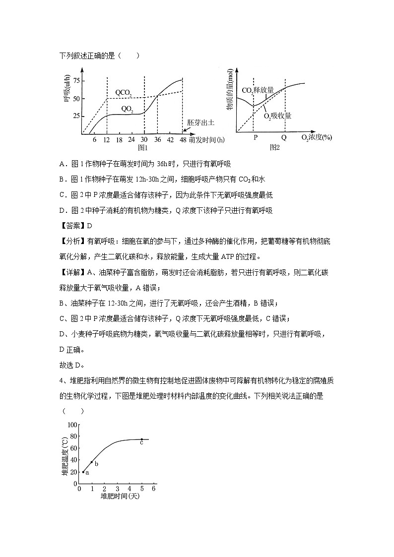 [生物]卷01-备战2024年高考生物临考压轴卷(安徽卷)(解析版)第3页