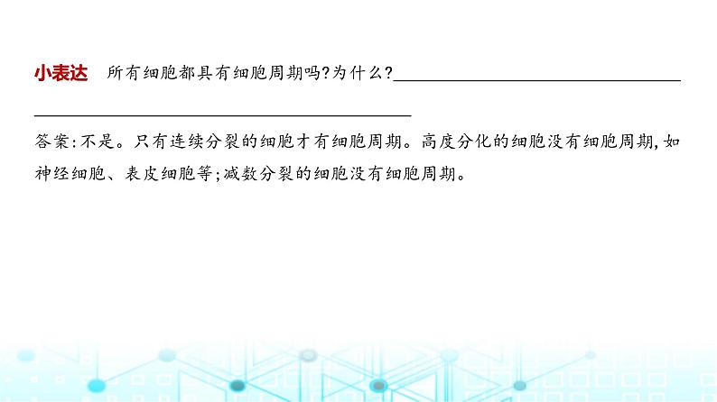 新高考生物总复习专题7细胞的生命历程教学课件03