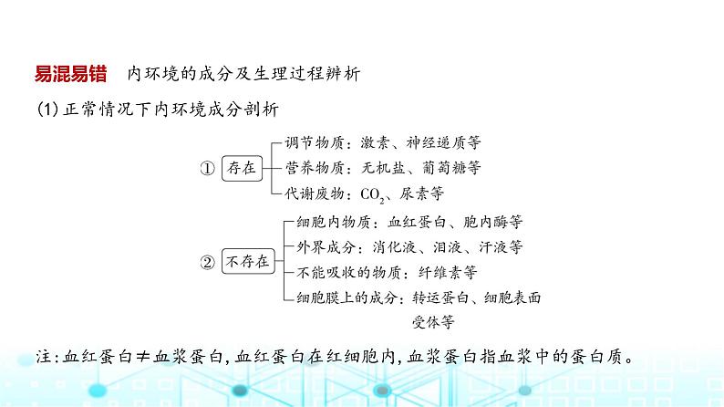 新高考生物总复习专题12人体的内环境与稳态教学课件第5页