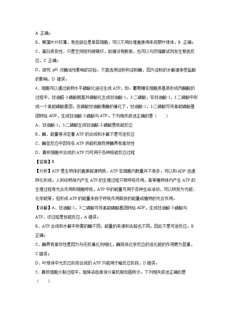[生物]2024年高考考前冲刺卷03——黑龙江、吉林、辽宁适用(解析版)03