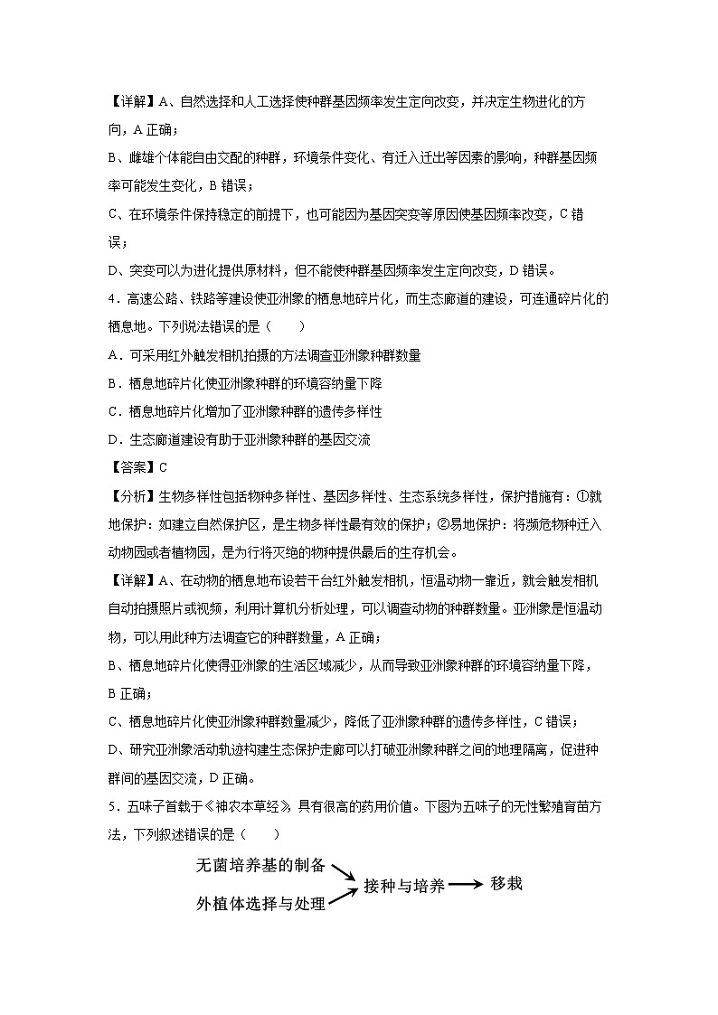 [生物]2024年高考考前冲刺卷03——山东适用(解析版)第3页