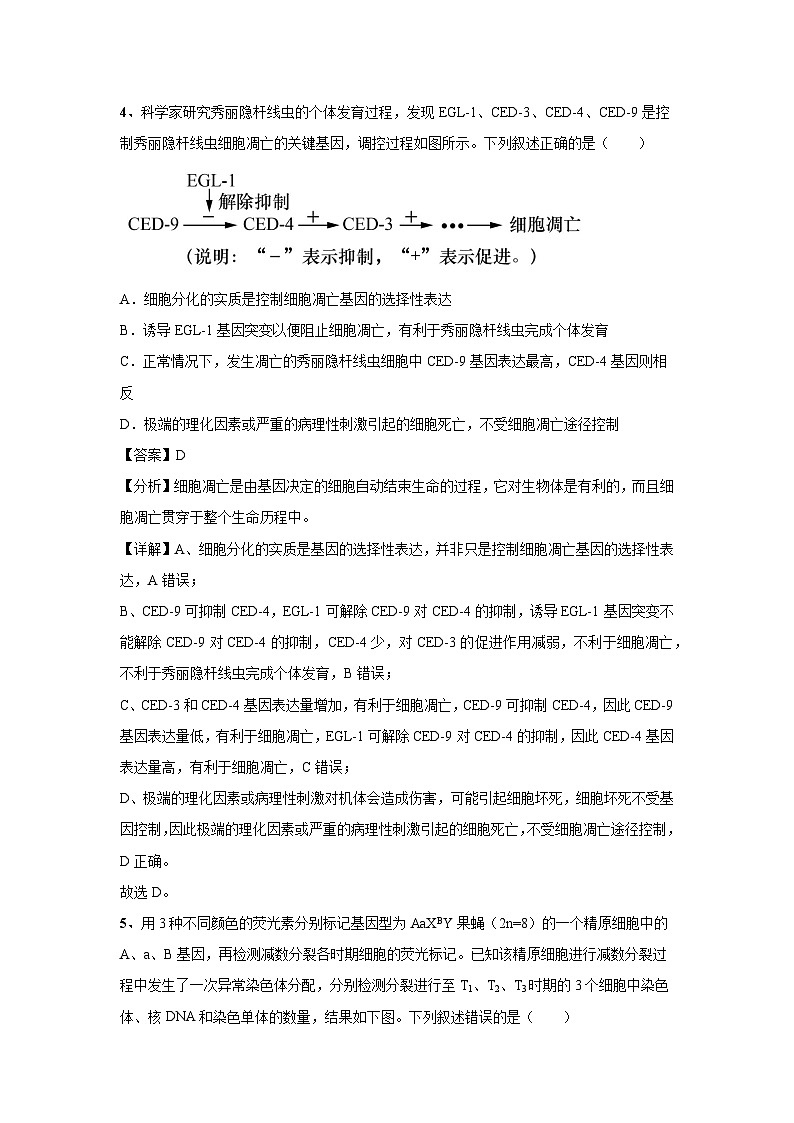 [生物]2024年高考生物临考满分模拟卷(海南卷)03(解析版)03