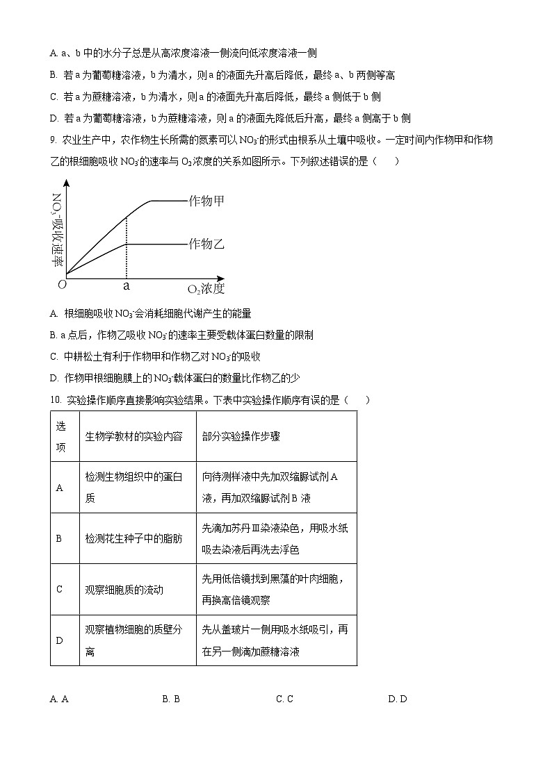 2024河北省名校联盟高二下学期7月期末考试生物含答案第3页