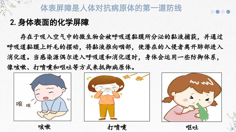 4.2人体通过非特异性免疫对抗病原体（教学课件）——高中生物学浙科版（2019）选择性必修一第7页