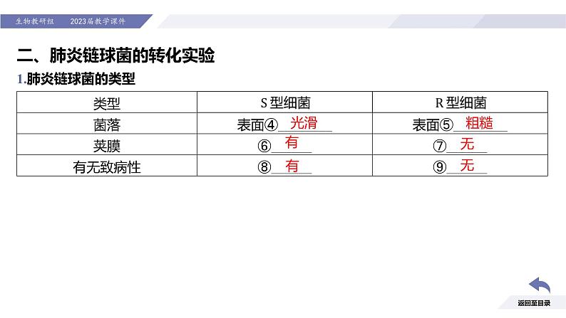 高中生物人教版2019必修2遗传与进化3-1DNA是主要的遗传物质 课件305