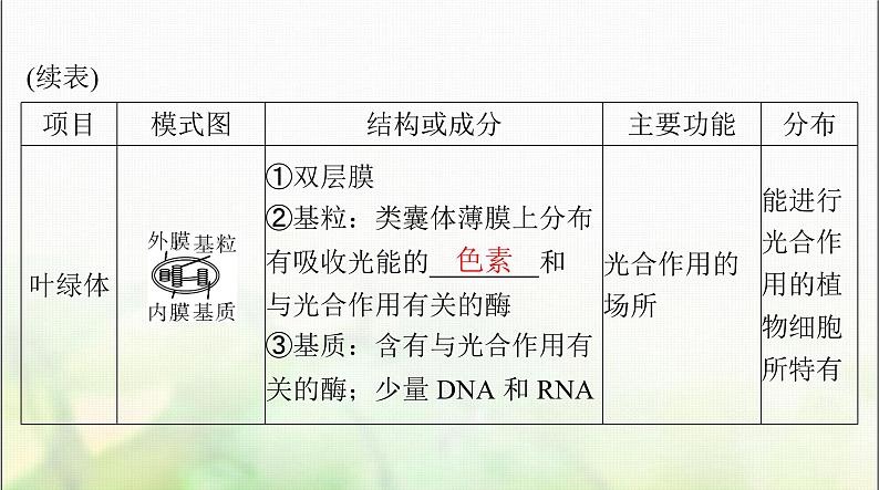 高考生物一轮复习必修1第3章第2节细胞器之间的分工合作课件04