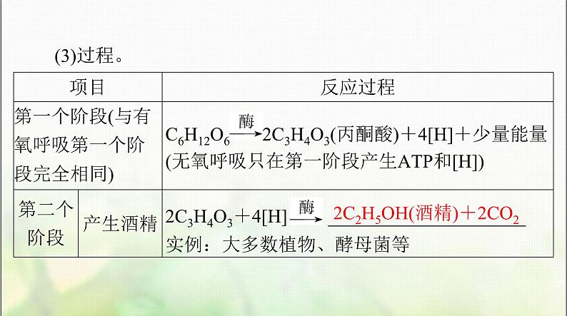 高考生物一轮复习必修1第5章第3节细胞呼吸的原理和应用课件06