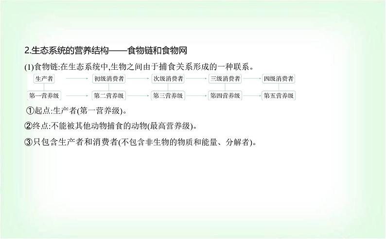 人教版高中生物选择性必修2生物与环境生物第3章生态系统及其稳定性第1节生态系统的结构课件第5页