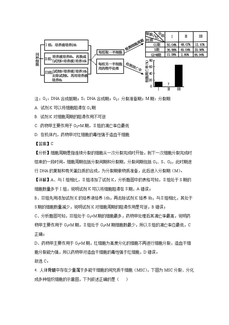 [生物][期末]安徽省合肥市普通高中六校联盟2023-2024学年高一下学期期末联考试卷(解析版)第3页
