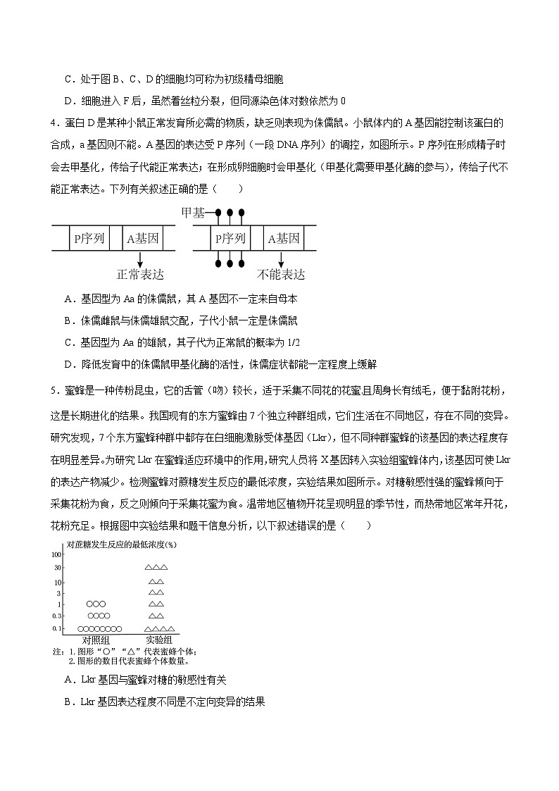生物（天津卷）（考试版）第2页