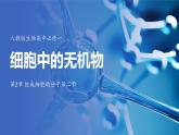 2.2细胞中的无机物 课件-2024-2025学年高一上生物人教版（2019）必修1