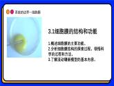 3.1细胞膜的结构和功能 教学课件 高一上学期人教版（2019）高中生物必修1