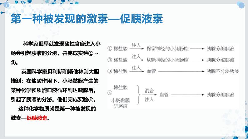 【沪科技版】生物选修一 3.1 激素调节是体液调节的主要形式（课件）第4页