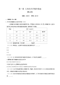 高中生物沪科技版（2020）选修1本章复习与测试一课一练