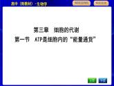 浙科版高中生物必修1第一節(jié)　ATP是細(xì)胞內(nèi)的“能量通貨”課件PPT