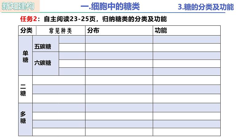 人教版（2019）高中生物必修一2.3 《细胞中的糖类和脂质》(2课时) 课件07