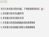 人教版（2019）高中生物必修一2.4《蛋白质是生命活动的主要承担者》（第1课时）课件