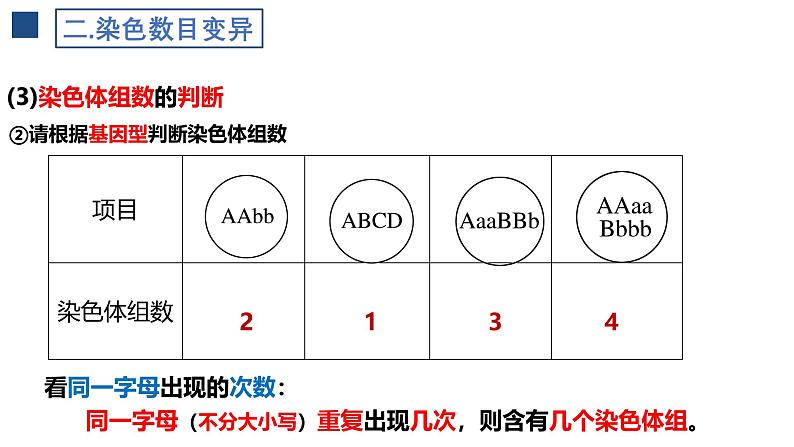 人教版（2019）高中生物必修二5.2《染色体变异》（2课时）课件08