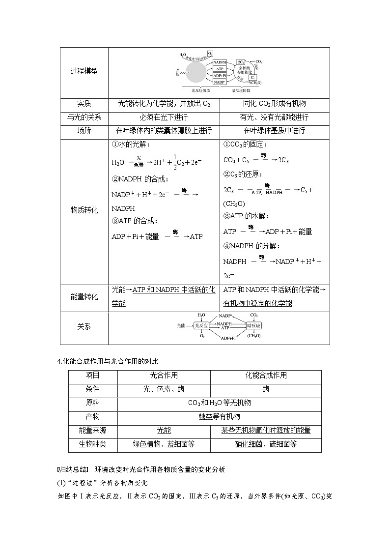 第三单元　第16课时　光合作用的原理-2025年高考生物大一轮复习（课件+讲义+练习）教师版第2页