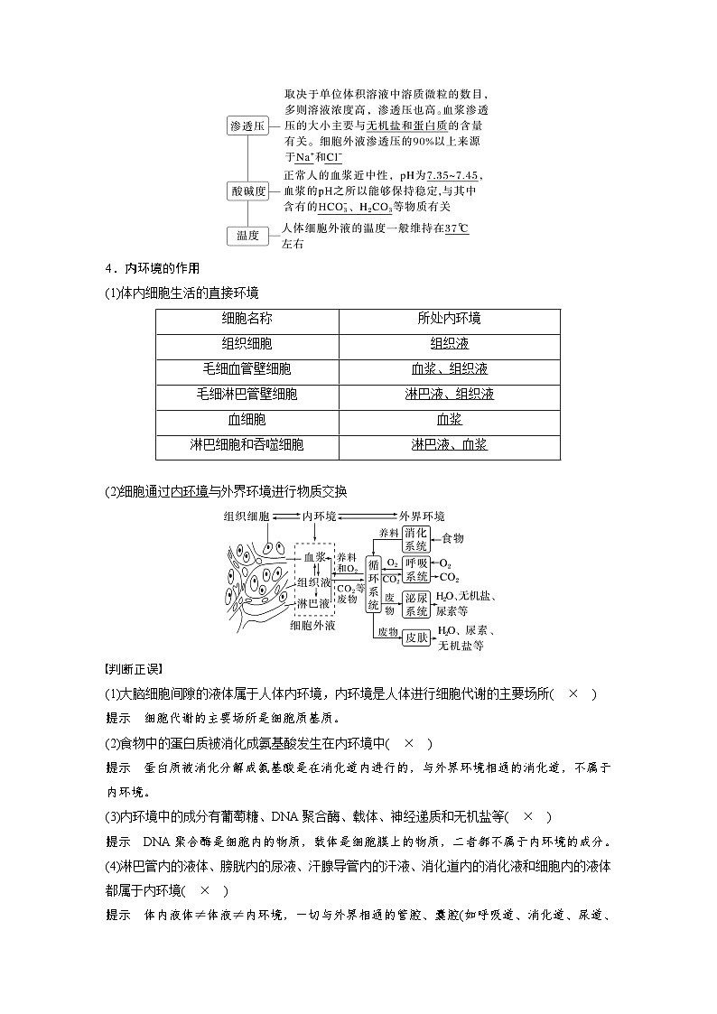第八单元　第36课时　人体的内环境与稳态-2025年高考生物大一轮复习（课件+讲义+练习）03