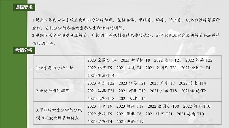 第八单元　第40课时　激素与内分泌调节及激素调节的过程-2025年高考生物大一轮复习（课件+讲义+练习）04