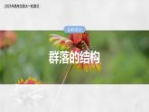 第九单元　第49课时　群落的结构-2025年高考生物大一轮复习（课件+讲义+练习）