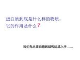 人教版 (新课标)必修1《分子与细胞》 2.2生命活动的主要承担者---蛋白质课件