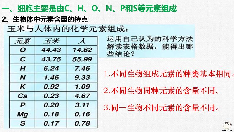 浙科版2019高一生物必修一 1.1水和无机盐是构成细胞的重要无机物课 课件04