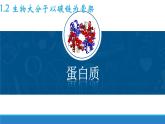 浙科版2019高一生物必修一 1.2生物大分子以碳鏈為骨架（第2課時蛋白質(zhì)） 課件