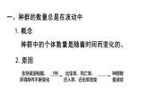 浙科版2019高二生物选择性必修二 1.3生态因素影响种群数量波动 课件