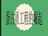 人教版（新课程标准）高二下学期生物选修三 1.4 蛋白质工程的崛起 课件