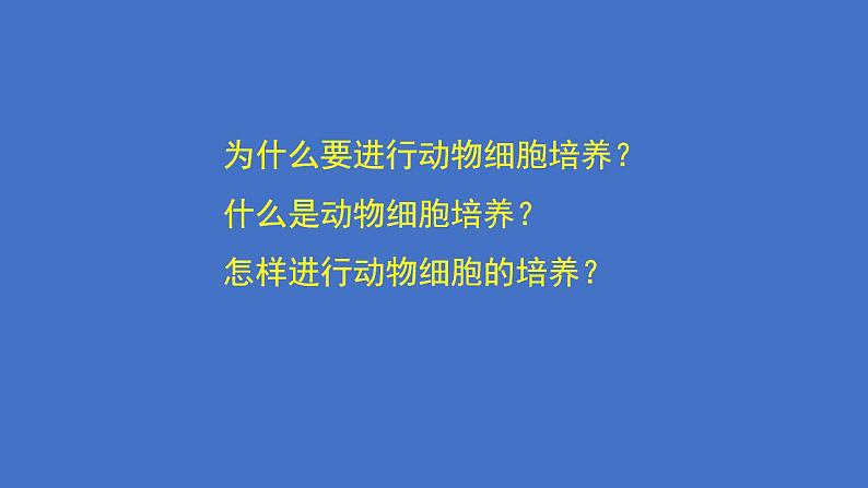 人教版（新课程标准）高二下学期生物选修三 专题2 细胞工程_2.2 动物细胞工程动物细胞培养和核移植技术 课件06