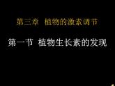 人教版生物高二上学期必修三 3.1植物生长素的发现 课件