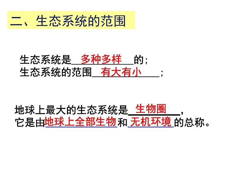 人教版生物高二上学期必修三 5.1生态系统的结构 课件03