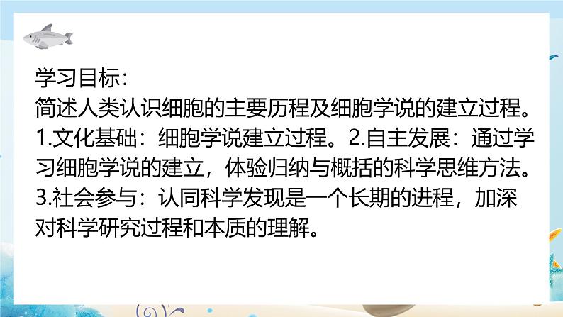 第一节  人类认识细胞的历程 课件第2页