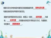 沪科版（2019）高中生物必修一 第一节  细胞由多种元素和化合物组成 课件 +教案
