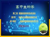 苏教版2019高一生物必修一2.3 物质进出细胞的运输方式（课件）