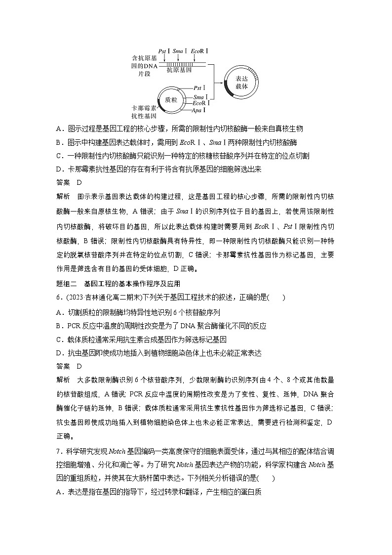 2024高中生物选择性必修第三册（人教版2019）同步讲义第3章重点突破练（三）（Word版附解析）03