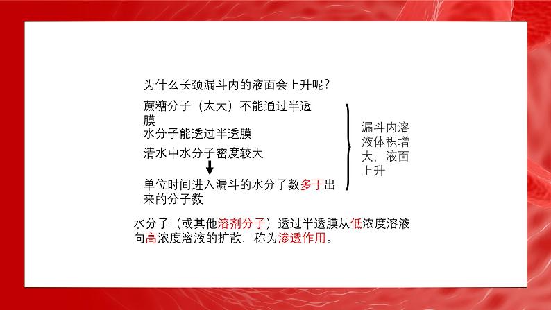 人教版生物高中必修一第4章 细胞的物质输入和输出第一节 被动运输 课件第7页