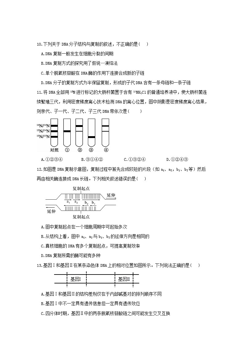 四川省宜宾市三中教育集团2023-2024学年高一下学期生物期末复习卷6第3页