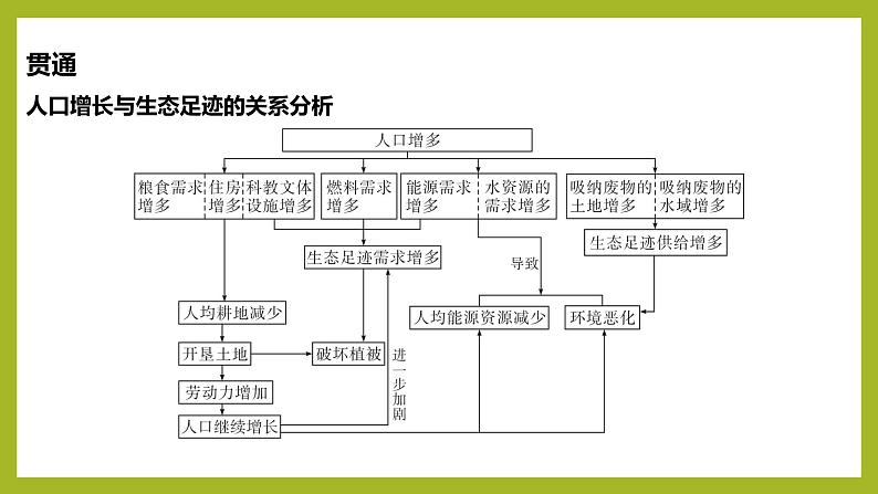 2024-2025学年 苏教版  选择性必修二 　 人口增长和人类活动影响环境 课件07