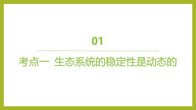 2024-2025学年 苏教版  选择性必修二 　 生态系统的稳态及维持 课件04