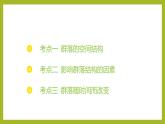 2024-2025学年 苏教版  选择性必修二 　生物群落的结构 课件