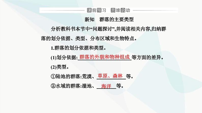 人教版高中生物选择性必修2第2章群落及其演替第2节群落的主要类型课件第3页