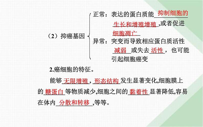 人教版高中生物必修2第5章基因突变及其他变异第1节基因突变和基因重组课件第7页