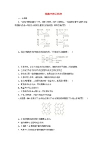 高中生物人教版 (2019)必修1《分子与细胞》第2节 细胞中的无机物同步练习题