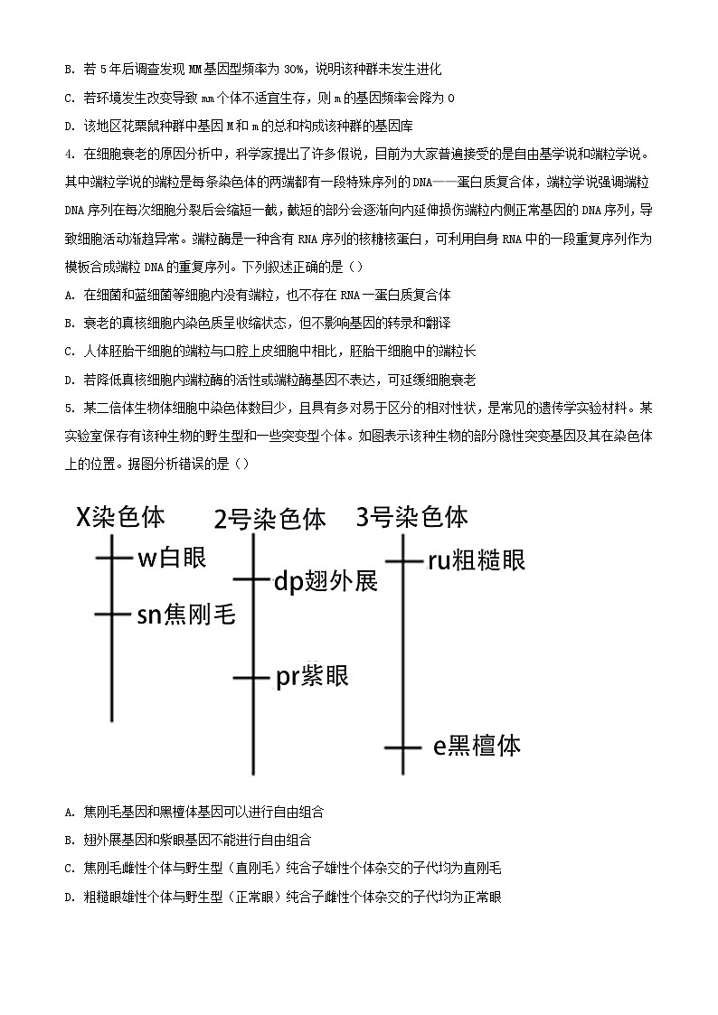 河南省南阳市新野县2023_2024学年高三生物上学期12月月考试题含解析第2页