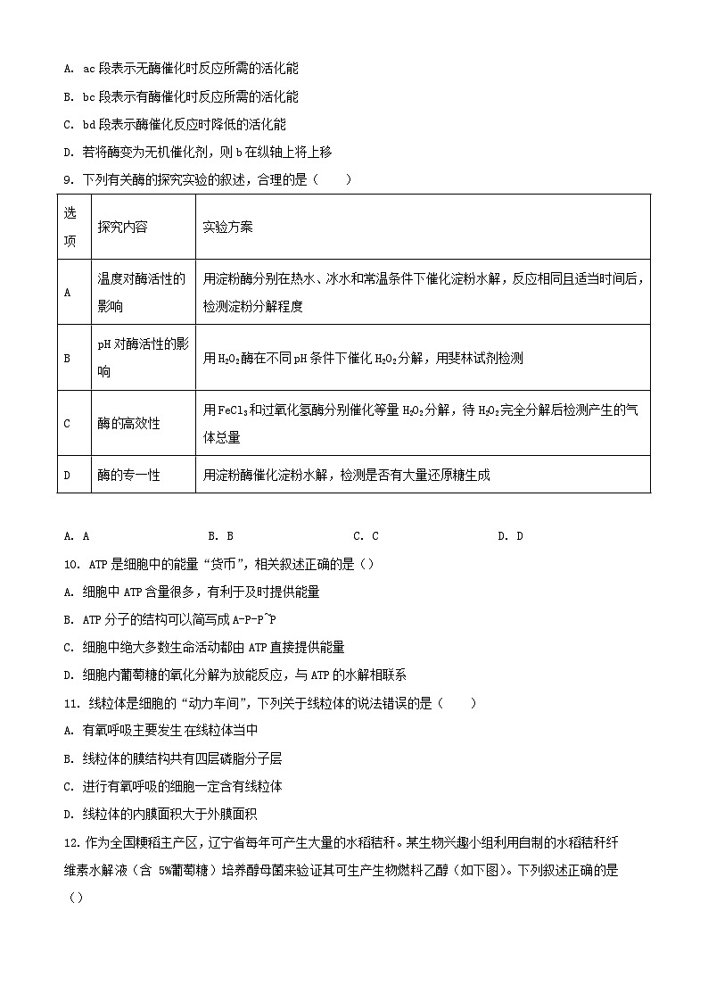 黑龙江省佳木斯市三校联考2023_2024学年高一生物上学期1月期末考试含解析第3页