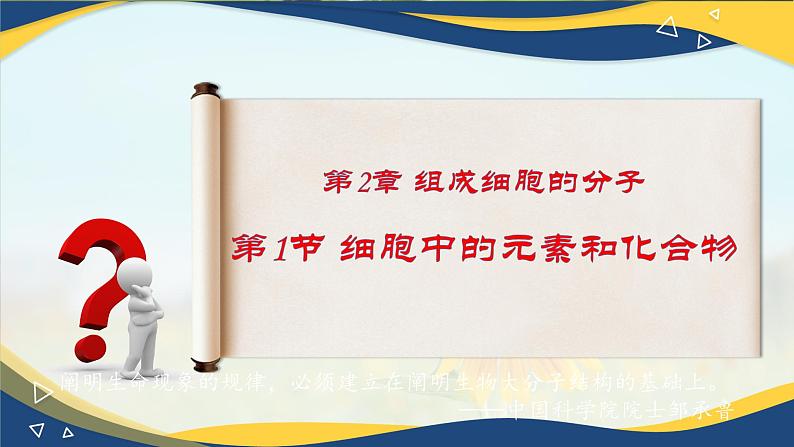 2.1 细胞中的元素和化合物-2024-2025学年高一生物同步课件（人教版2019必修1）第4页