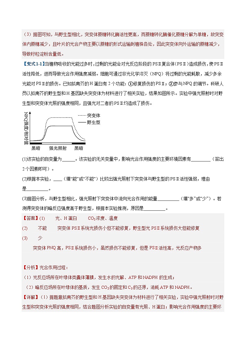 专题20 非选择专题（5大题型）（解析版）第3页